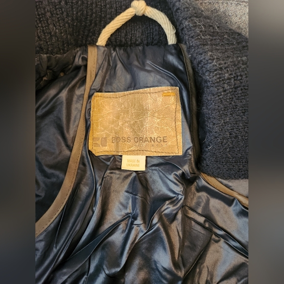 BOSS Orange Men's Wool Blend Coat Size 40R - Picture 7 of 10